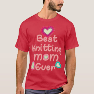 Camiseta Melhor tricô Mãe De 308