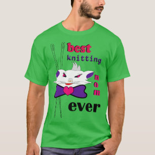 Camiseta Melhor tricô Mãe De 454