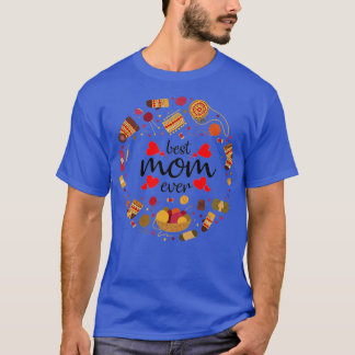 Camiseta melhor tricô mãe de sempre 22