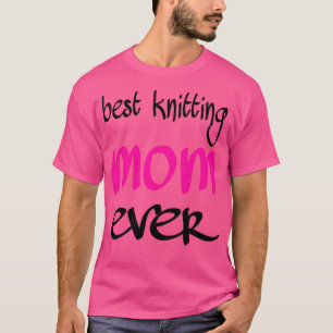 Camiseta melhor tricô mãe de sempre 331