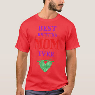 Camiseta Melhor tricô Mãe De Todos (3)