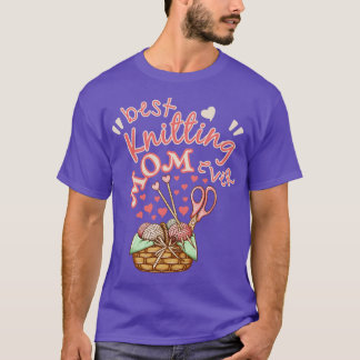 Camiseta Melhor tricô Mãe De Todos Os Dias
