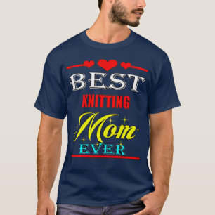 Camiseta Melhor tricô Mãe De Todos Os Dias