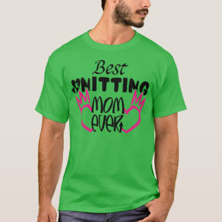 Camiseta Melhor tricô Mãe Ever16