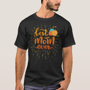 Camiseta Melhor tricô Mãe Ever55