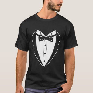 Camiseta Melhor Tux para Noivo Solteirão Casamento
