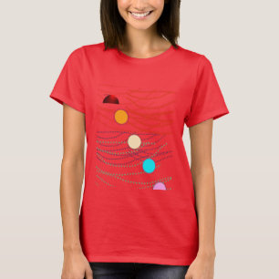 Camiseta Melhor um monte de planetas em um único SOL para c
