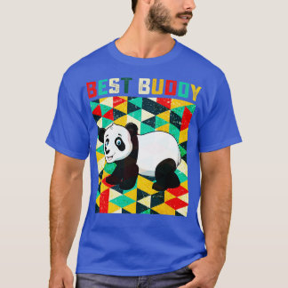 Camiseta Melhor Urso de Panda Amigo