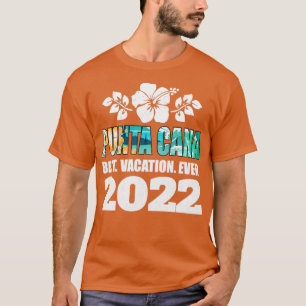 Camiseta Melhor Vacinação De Punta Cana Em Souvenir 2022
