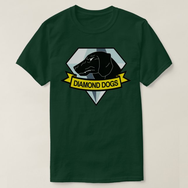 Camiseta Melhor Venda de Cães Diamantes Merchandise  (Frente do Design)