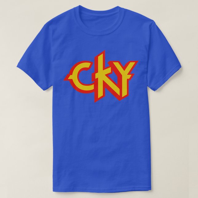 Camiseta MELHOR VENDEDOR CKY Skateboard Merchandise (Frente do Design)
