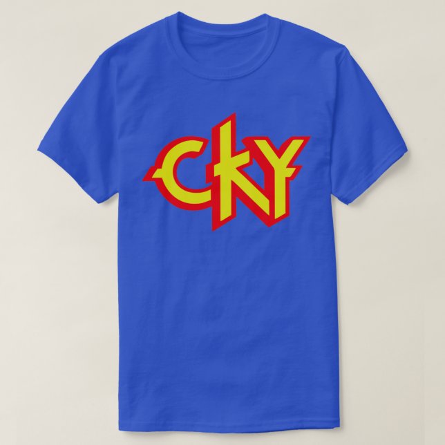 Camiseta MELHOR VENDEDOR CKY Skateboard Merchandise 6 (Frente do Design)