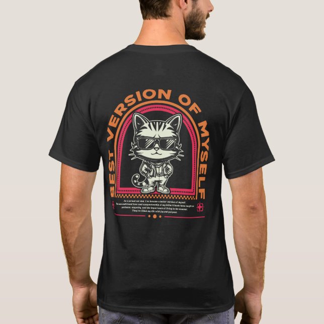 Camiseta Melhor Versão De Mim Mesmo Positiva (Verso)