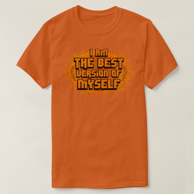 Camiseta Melhor Versão do Mys (Frente do Design)
