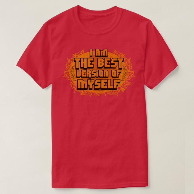 Camiseta Melhor Versão do Mys (Frente do Design)