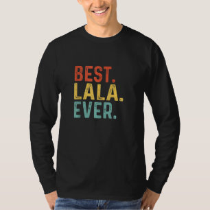 Camiseta Melhor Vintagem De Lala Nunca Retroativa Única Par