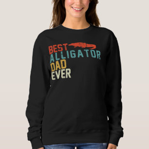 Camiseta Melhor Vintagem do Pai Alligator Ever Retro