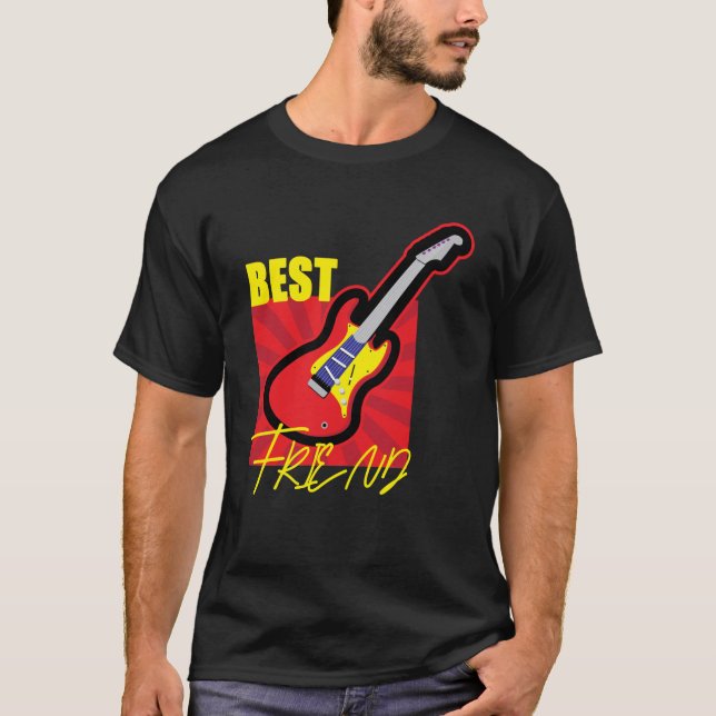 Camiseta Melhor Violão Amigo (Frente)