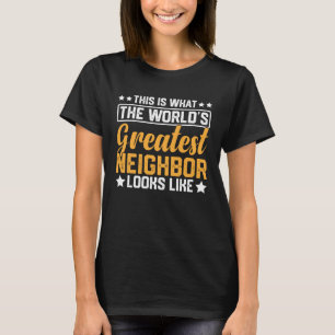 Camiseta Melhor Vizinho do Mundo Melhor Vizinho do Mundo Di