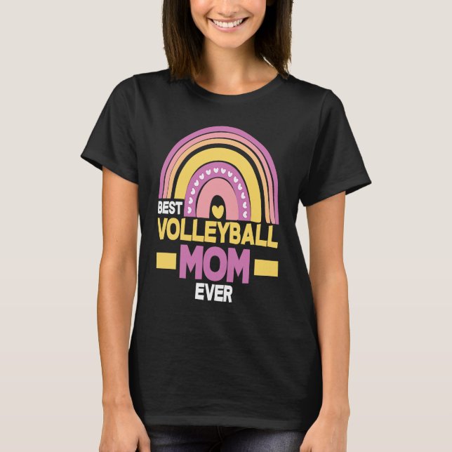 Camiseta Melhor Voleibol Mãe de Voleibol 1 (Frente)