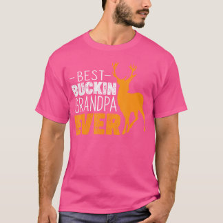 Camiseta Melhor Vovô Buckin Tão Engraçado Vovô Deer Huntin
