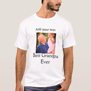 Camiseta Melhor vovô de alguma vez fotógrafo do avô.