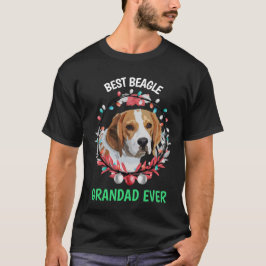 Camiseta Melhor Vovô De Beagle Nunca