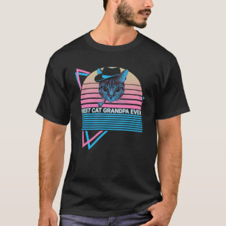 Camiseta Melhor Vovô De Gato De Gato