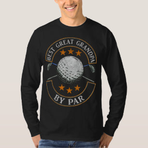 Camiseta Melhor Vovô Excelente De Par Golf Pover Esporte Pa