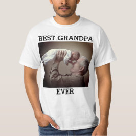 Camiseta Melhor Vovô Já Criou Foto Personalizada No Seu Pró