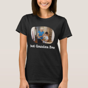 Camiseta Melhor Vovó já fez upload de sua foto horizontal