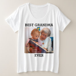 Camiseta Melhor Vovó Já Personalizada Foto Cria Sua Própria