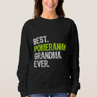Camiseta Melhor Vovó Pomeraniana de Cães