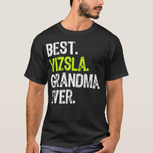 Camiseta Melhor Vovó Vizsla, Sobrevoada