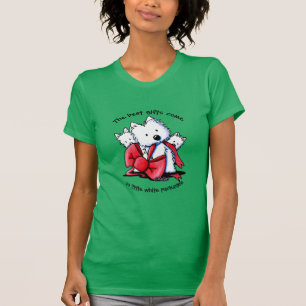 Camiseta Melhor Westies de presentes