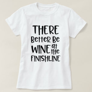Camiseta Melhora esteja vinho na maratona do meta