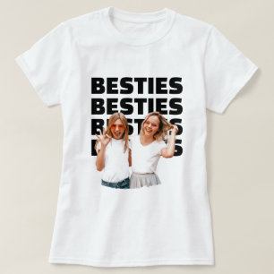 Camiseta Melhores Amigas Foto Personalizada Presente da Mel