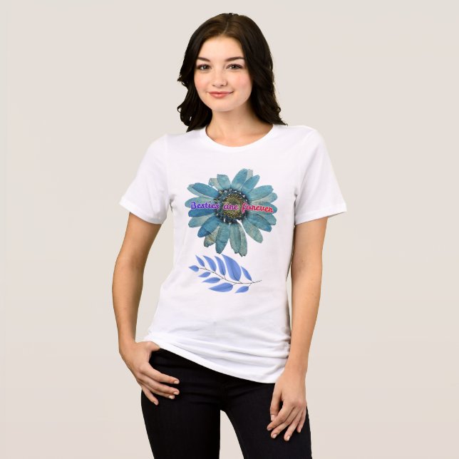 Camiseta Melhores Amigas são para Sempre (Frente Completa)