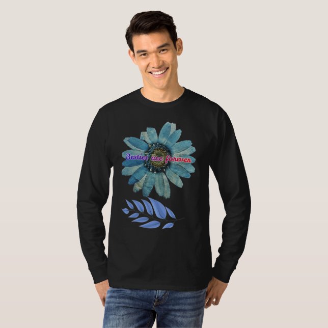 Camiseta Melhores Amigas são Para Sempre (Frente Completa)
