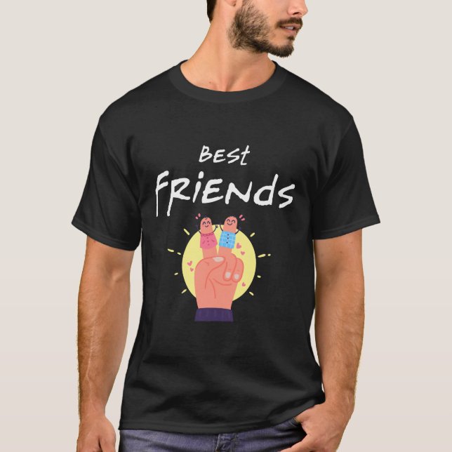 Camiseta Melhores Amigos (Frente)