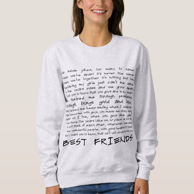 Camiseta Melhores amigos (Frente)