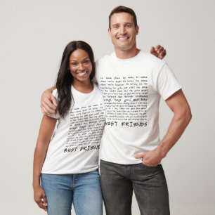 Camiseta Melhores amigos