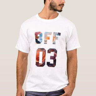 Camiseta Melhores amigos da Flor para 3 - BFF 03