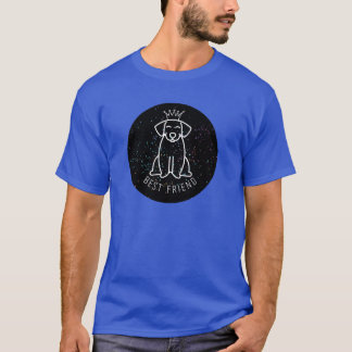 Camiseta melhores amigos do cão