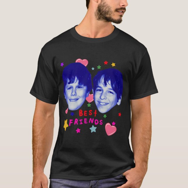 Camiseta Melhores Amigos Greg e Rowley Wimpy Kid (Frente)