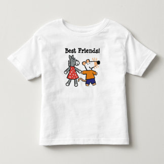Camiseta Melhores amigos Maisy e mãos Dotty da posse