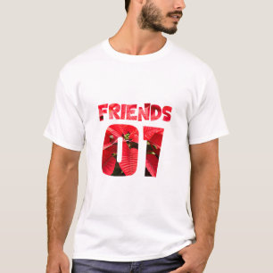Camiseta Melhores amigos para 3 - amigos
