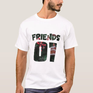 Camiseta Melhores Amigos para 3 - amigos