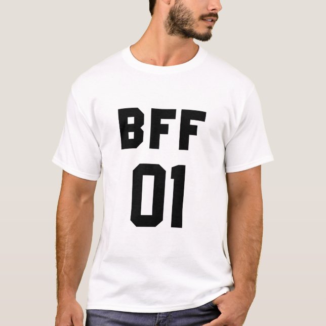Camiseta Melhores amigos para 3 - BFF 01 (Frente)