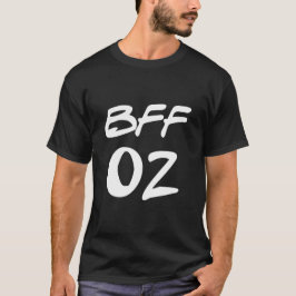 Camiseta Melhores amigos para 3 - BFF 02